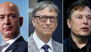 bezos gates mask