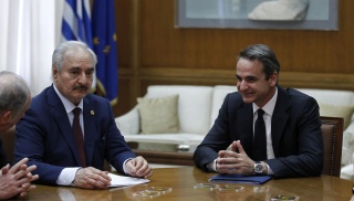 mitsotakis haftar