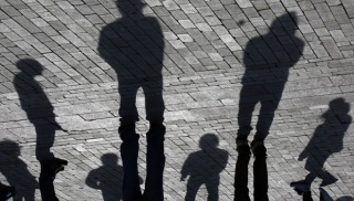 people shadows